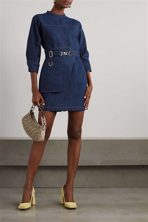 fendi vrouwen|Fendi denim dresses.